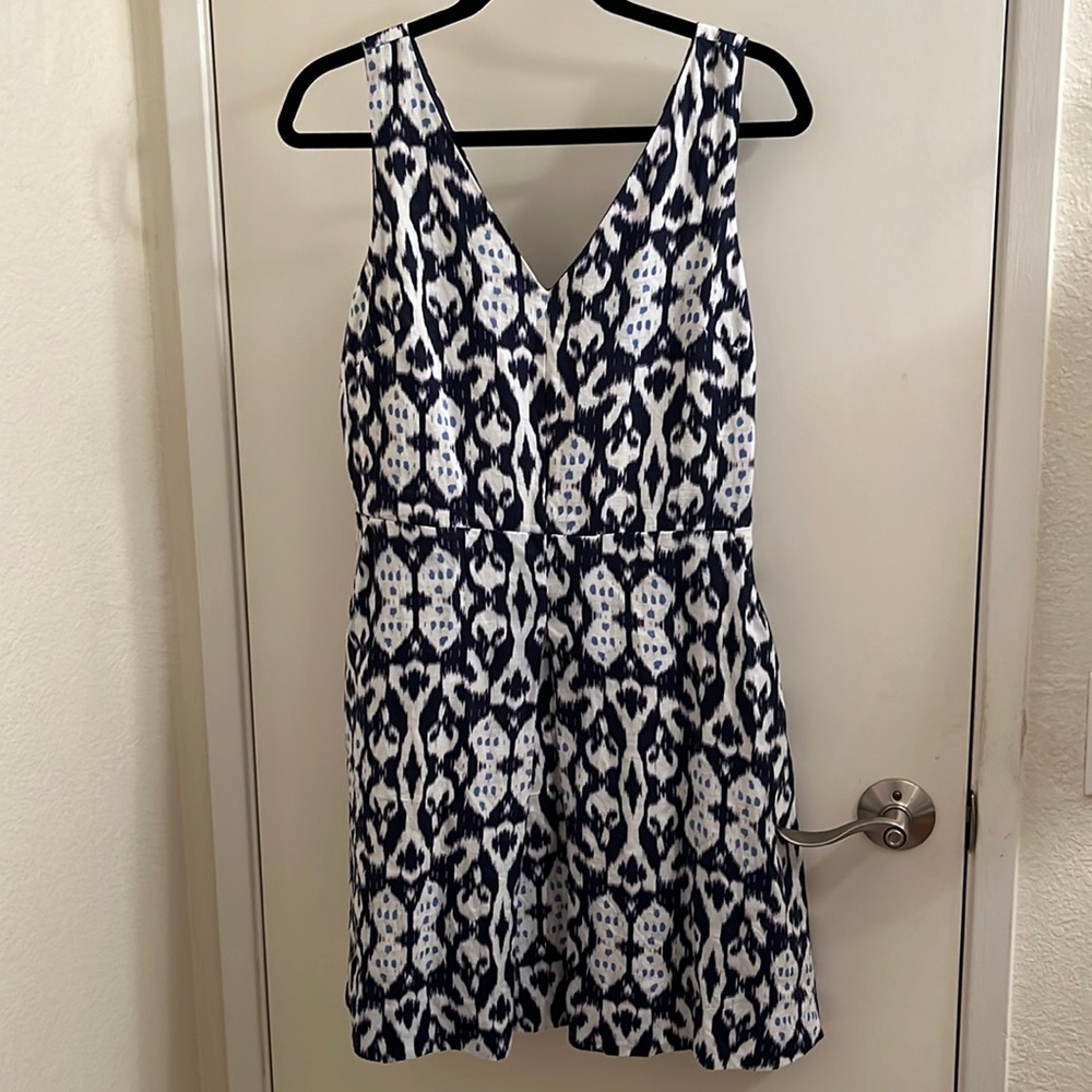 Gap 100% linen A line dress